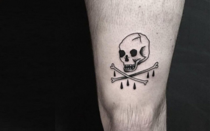 Ý nghĩa hình xăm đầu lâu  Hình xăm nghệ thuật Lucky Tattoo