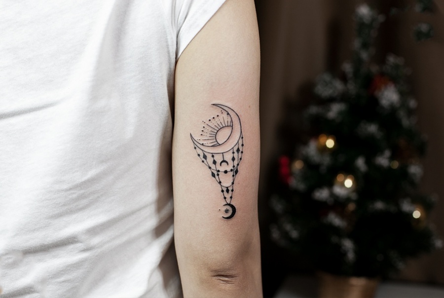 Ý Nghĩa Hình Xăm Mặt Trăng  SaiGon Tattoo Club