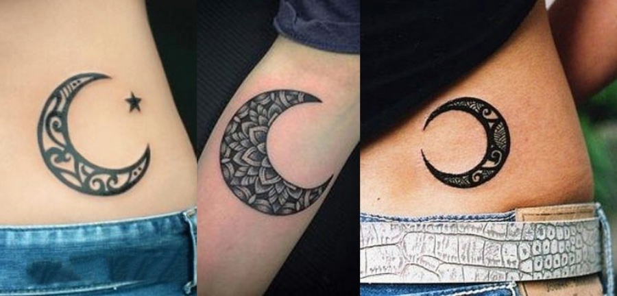 Hình xăm Cây mặt trăng 0821  MrTATTOO