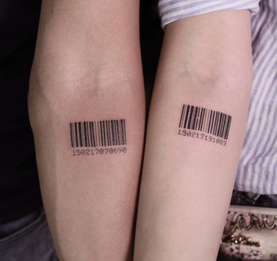 Barcode tattoo hình xăm mã vạch hình xăm đẹp hình xăm Hà Nội  Tattoos  I tattoo