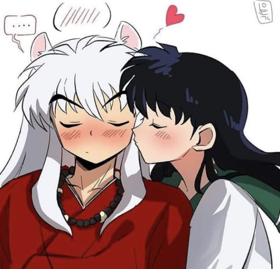 03200433 2 anh cap doi yeu nhau anime inuyasha va kagome