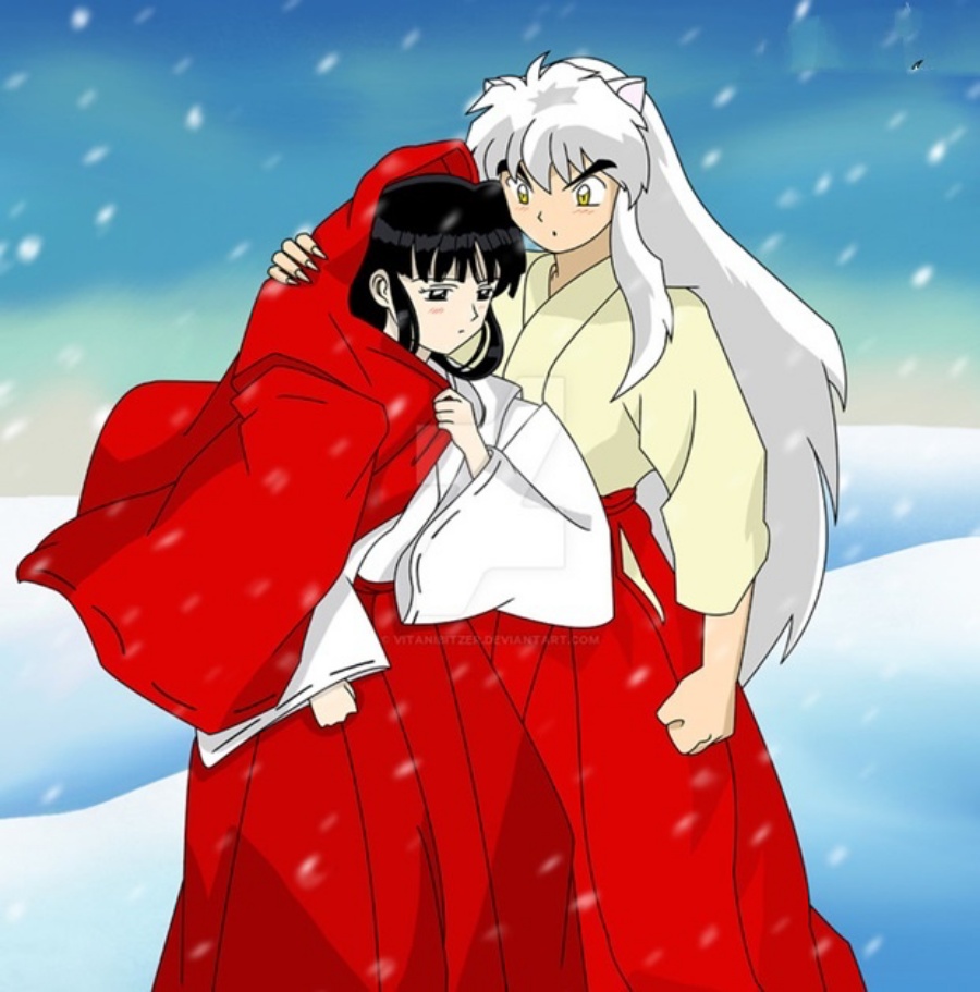 03200445 3 anh cap doi yeu nhau anime inuyasha va kagome