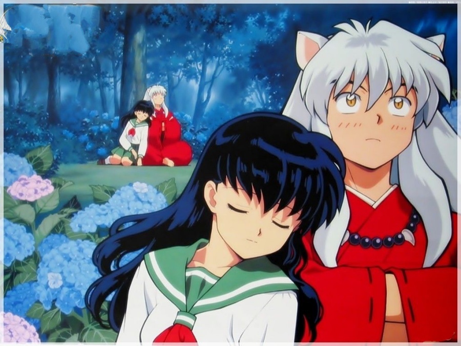 03200455 4 anh cap doi yeu nhau anime inuyasha va kagome