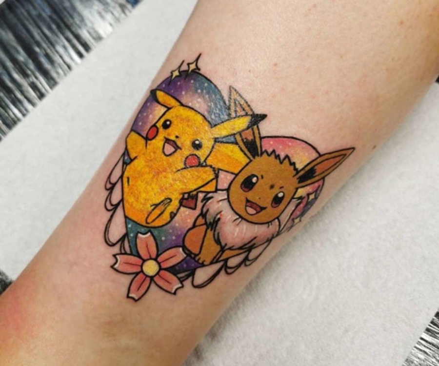 Top 7 hình xăm pikachu đẹp dễ thương và độc đáo nhất