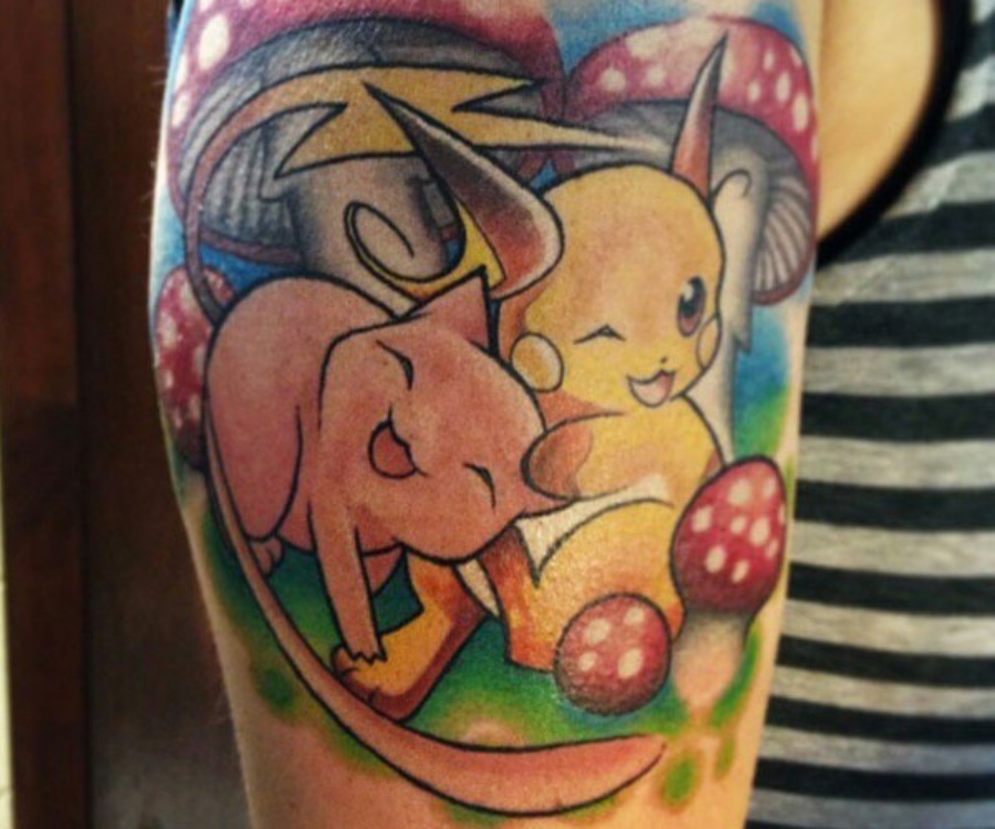 Chi tiết hơn 51 về hình xăm pikachu dễ thương hay nhất  cdgdbentreeduvn