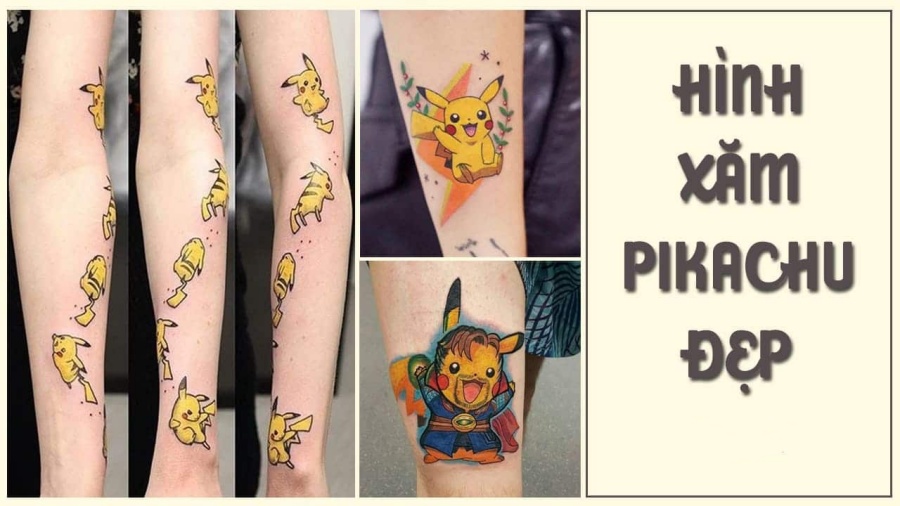 219+ Hình xăm Pikachu dễ thương 2023 & Ý nghĩa nhất – Invert.vn