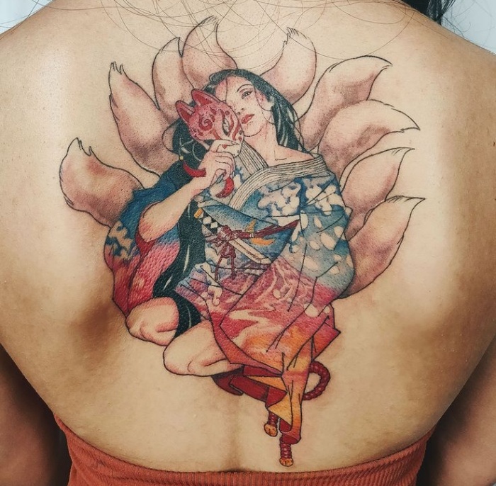 Giải Mã Về Ý Nghĩa Hình Xăm Hồ Ly Trong Nghệ Thuật Tattoo
