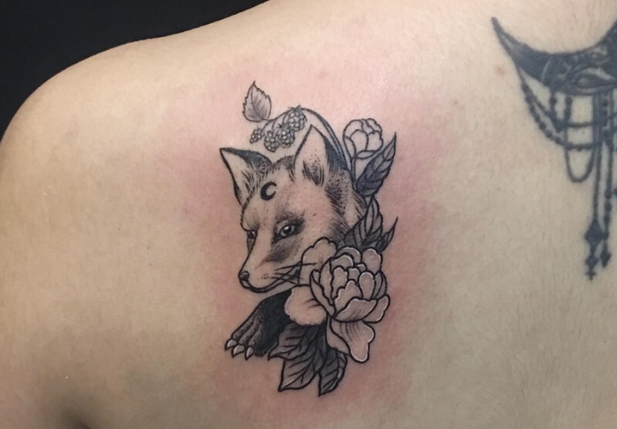 Ý NGHĨA HÌNH XĂM HỒ LY  HÌNH XĂM CÁO  Xăm hình nghệ thuật Trueart ink