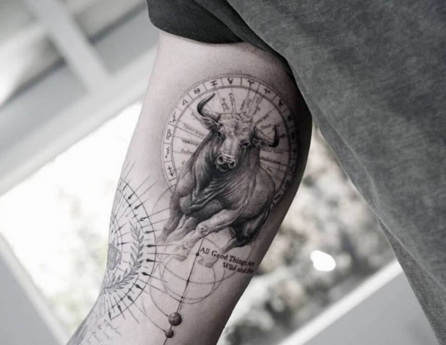 Hình xăm dành cho cung Nhân Mã  Owl Ink Studio  Xăm Hình Nghệ Thuật