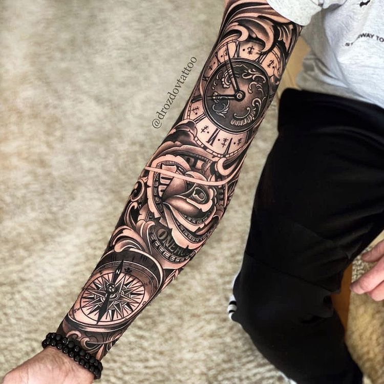 Tattoo hình xăm samurai full tay nhật cổ  TikTok