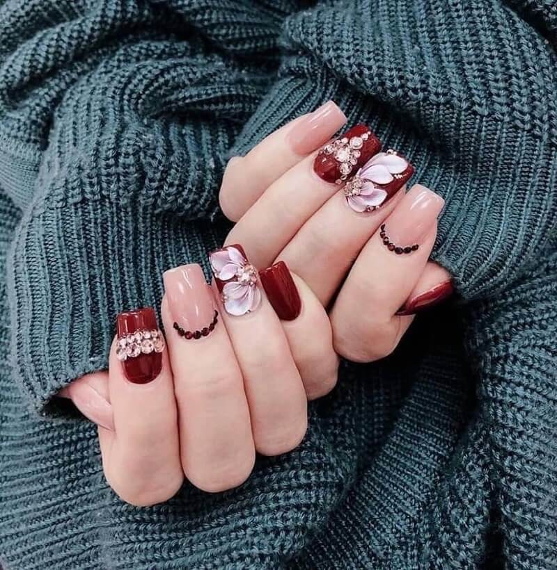 Mẫu nail đẹp đơn giản  TOP 120 kiểu nhất định khiến nàng mê mẩn