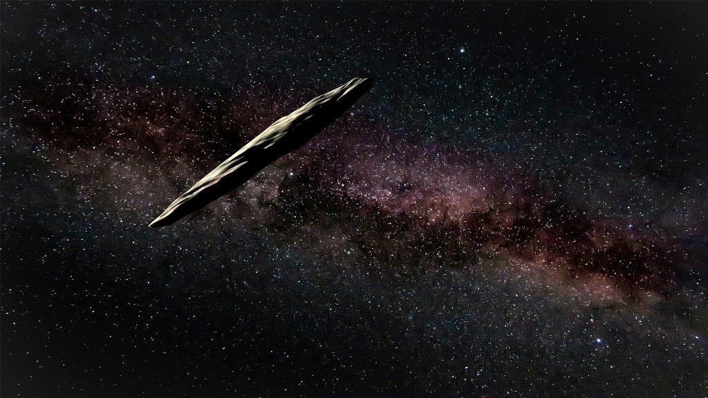 Simulation Oumuamua