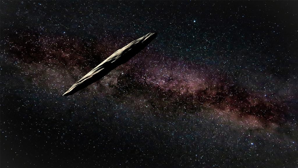 Simulation Oumuamua
