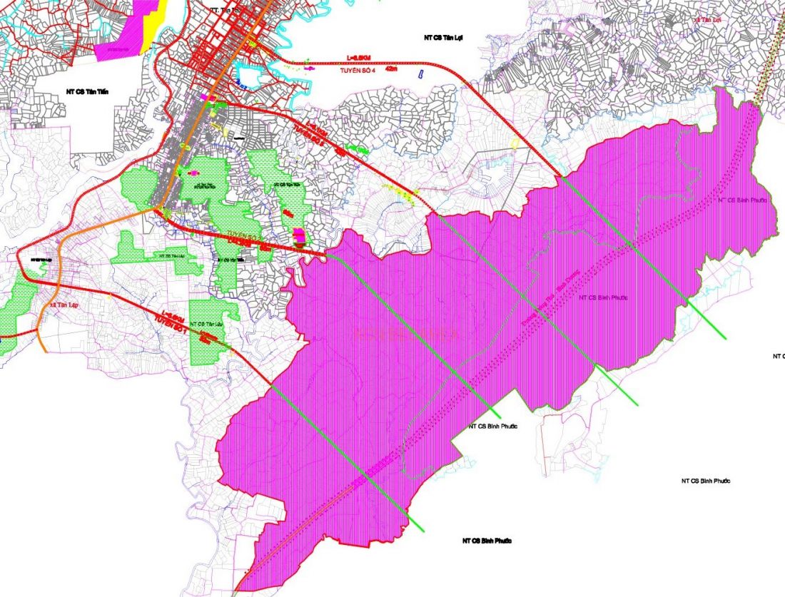 Quy hoạch 5 tuyến đường góp phần hạ tầng giao thông Đồng Phú bứt phá 