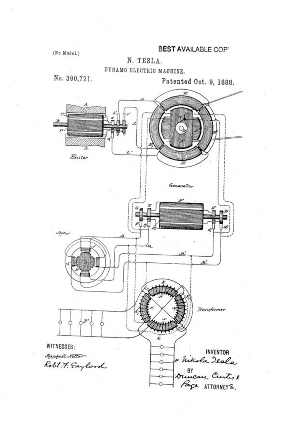 Ý tưởng của Tesla về nguồn điện xoay chiều hoàn toàn trái ngược với Thomas Edison, người từng là cố vấn của ông, người đã phát minh ra điện một chiều (DC).