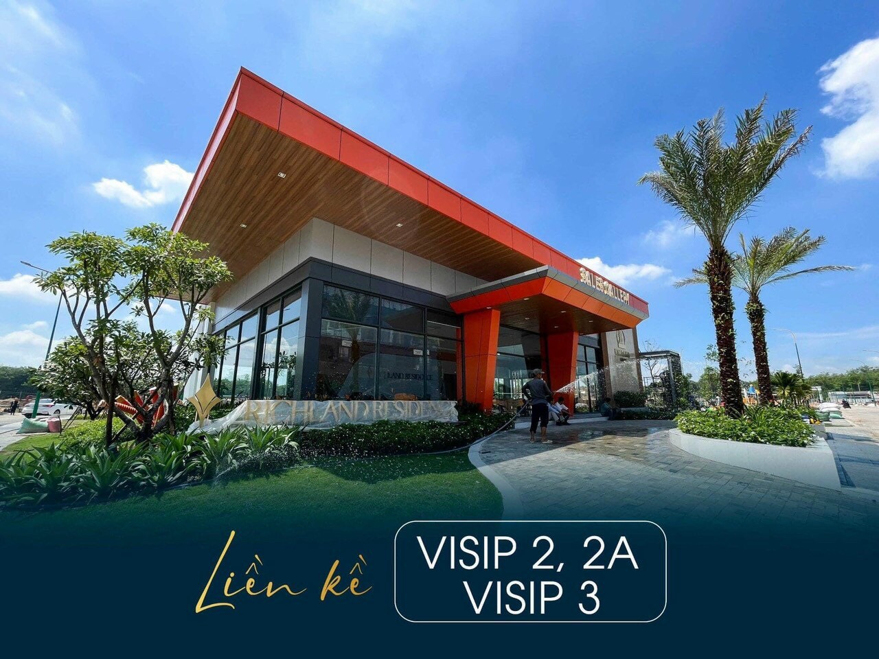 Toạ lạc vàng khu độ thị Richland Residence liền kề Vsip2, 2A và Visip 3