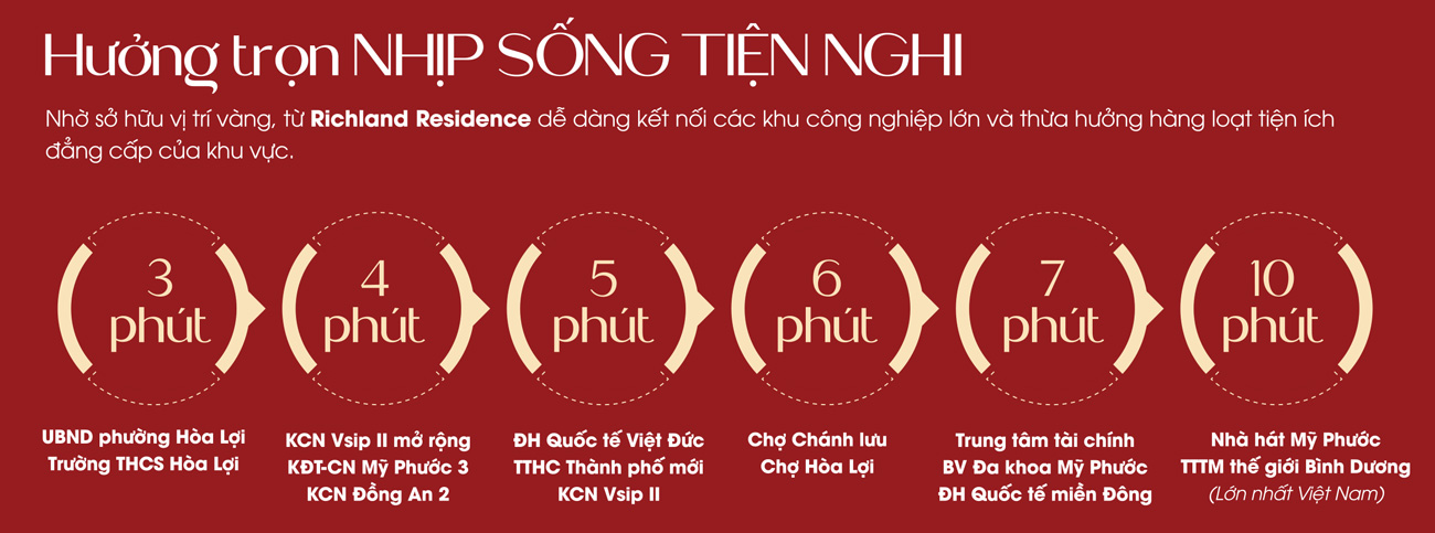 Hưởng trọn nhịp sống tiện nghi tại Richland Residence