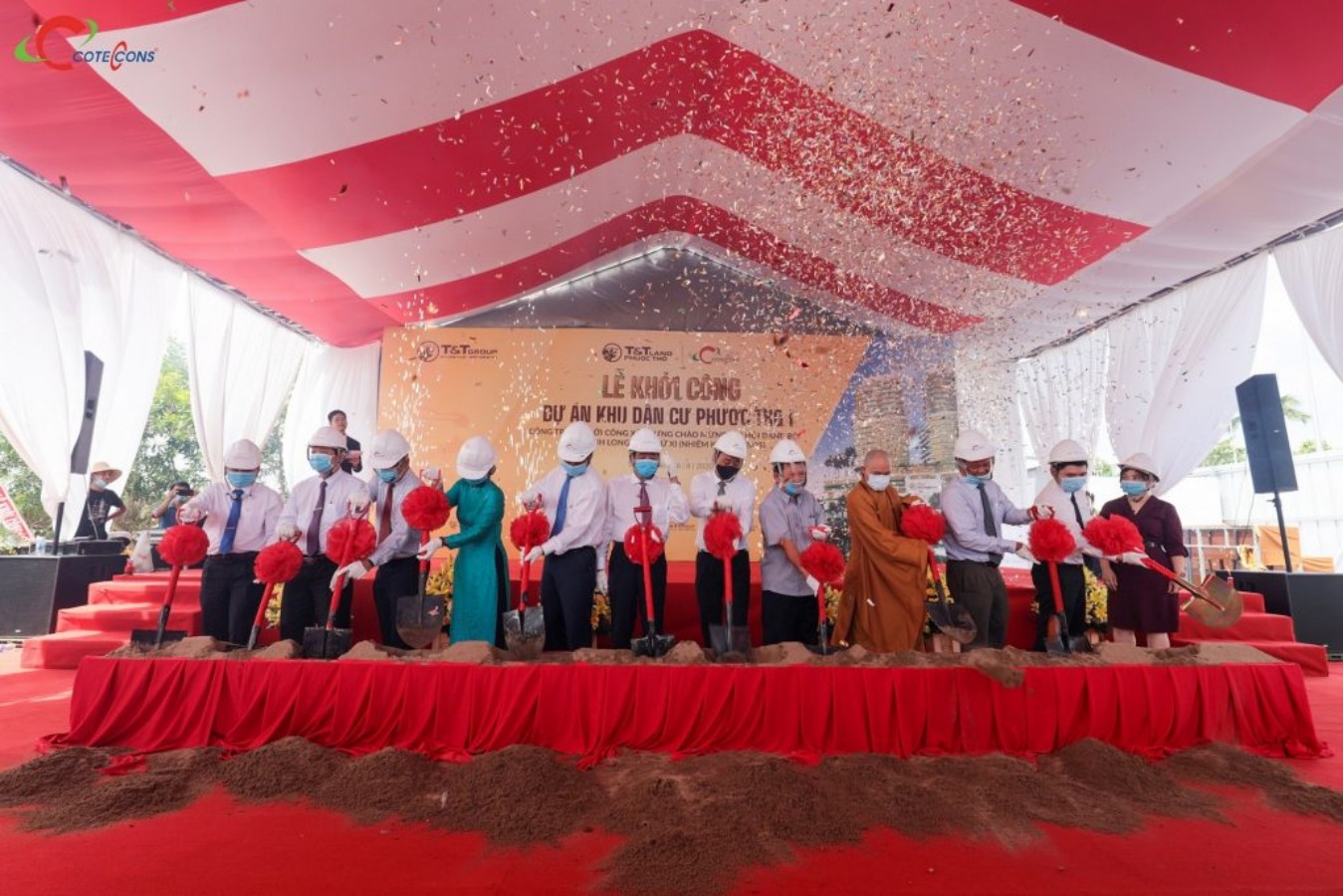 Chính thức khởi công xây dựng Khu dân cư T&T Phước Thọ (T&T Tam Đa) ngày 18/8/2020