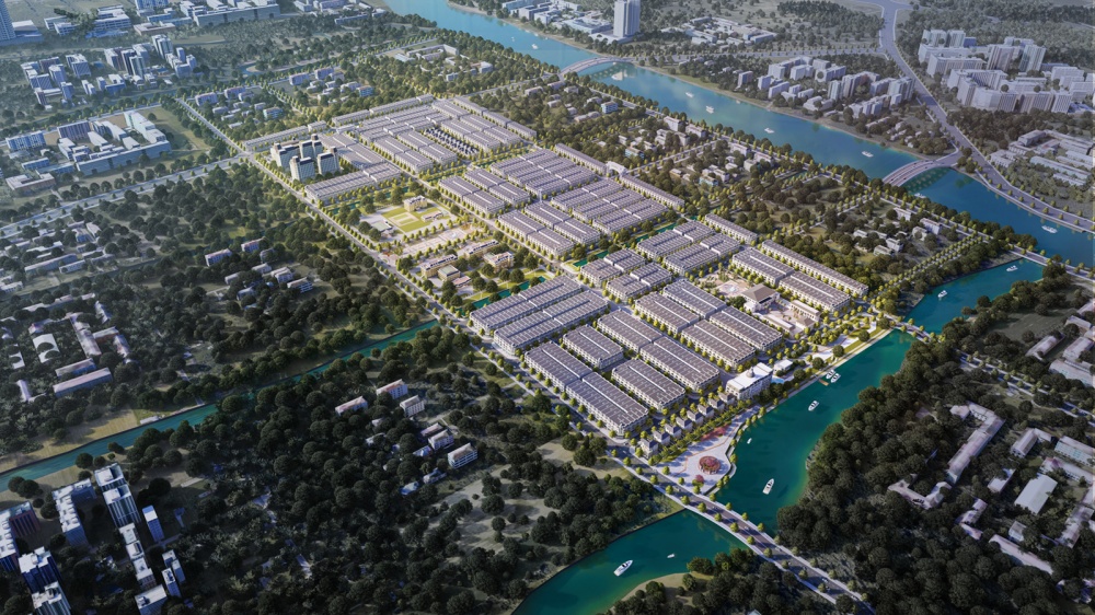 Phối cảnh dự án  khu đô thị Agora City Thủ Thừa Long An