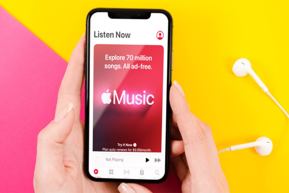 Giao diện Apple Music