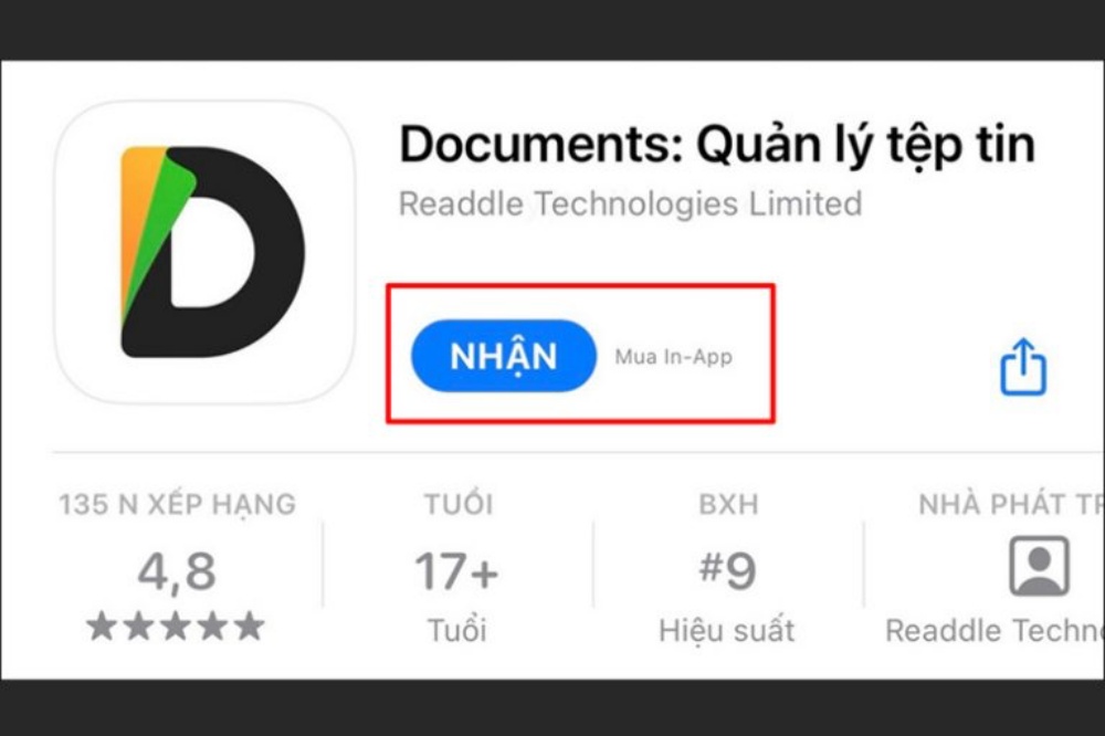 Tải ứng dụng Documents trên App Store