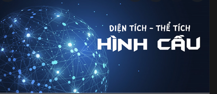 Công thức tính diện tích, thể tích khối cầu (hình cầu) 2023 – Invert.vn