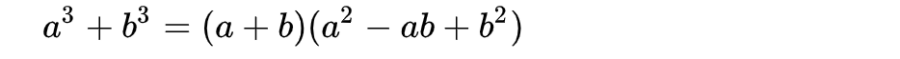 Hình ảnh của công thức tính tổng hai lập phương