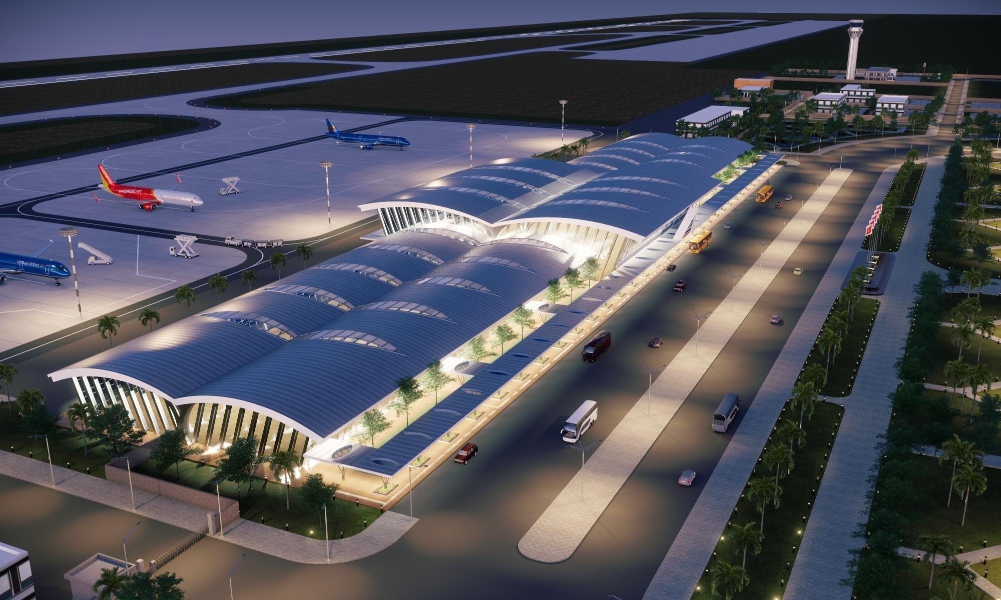 Dự kiến hết năm 2023 đưa sân bay Phan Thiết vào sử dụng.