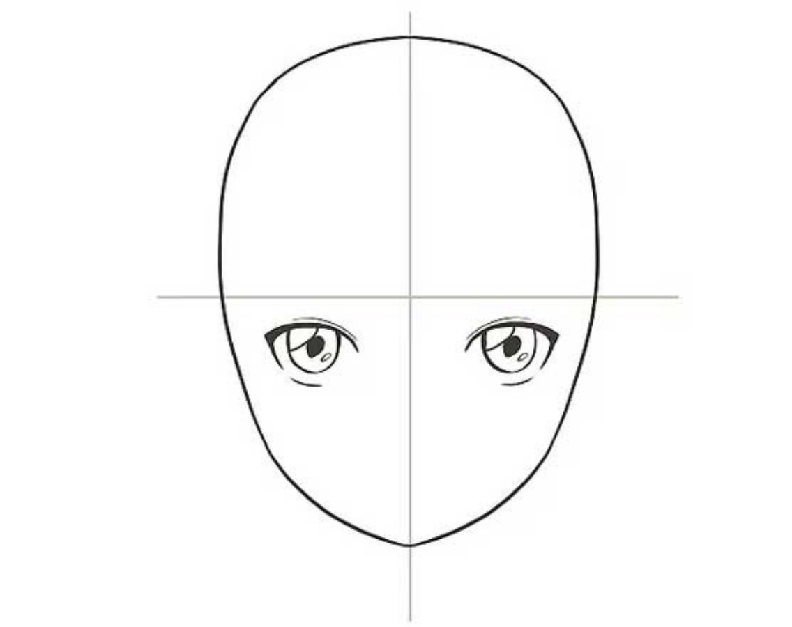 Hướng dẫn vẽ đầu và khuôn mặt nhân vật Anime nam  QuanTriMangcom