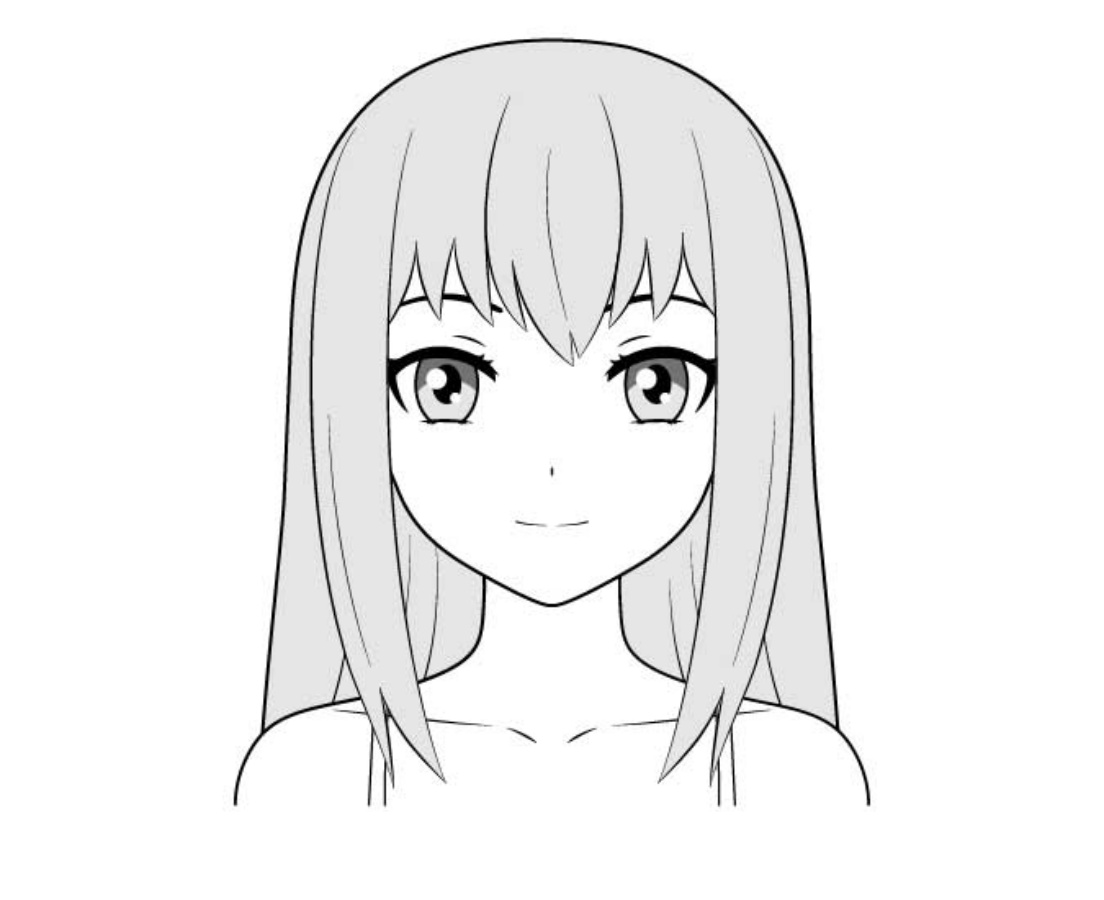 Vẽ Anime Cách vẽ nhân vật anime đơn giản  Downloadvn