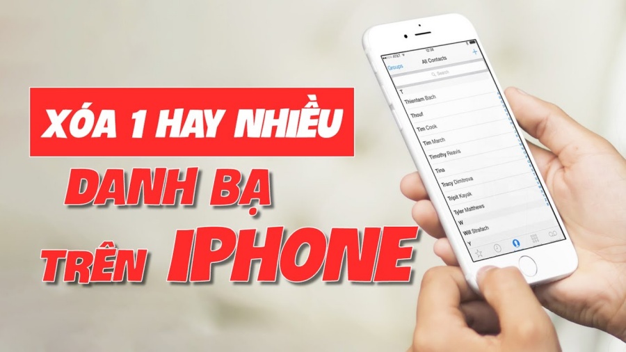 Khám phá 11 cách xóa danh bạ nhanh trên iphone tốt nhất bạn nên biết
