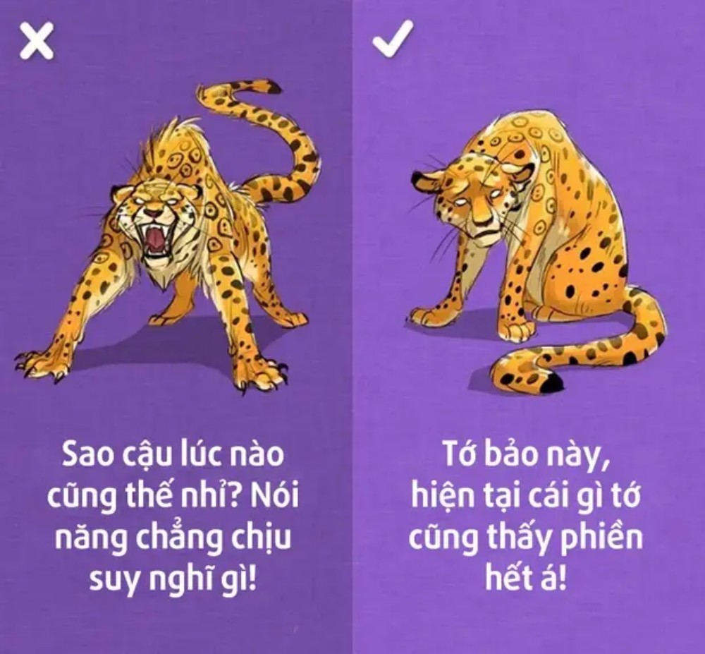 Chúng ta đều có quyền có cảm xúc riêng nhưng thế không có nghĩa là chúng ta có thể thoải mái mà trút hết những cảm xúc tiêu cực ấy lên bạn bè của chúng ta
