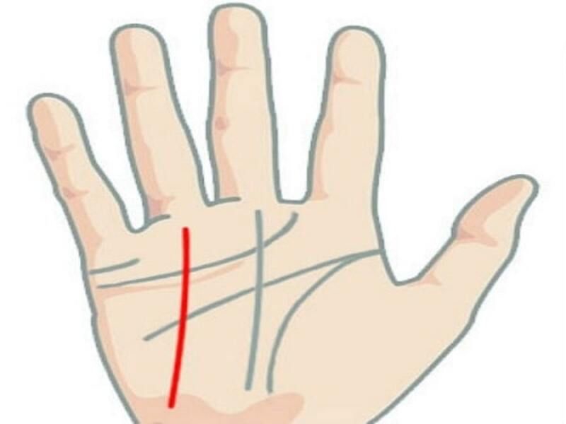 Trường hợp xuất hiện đường thẳng kéo dài theo cánh bàn tay thì đây chính là đường chỉ tay xuất ngoại