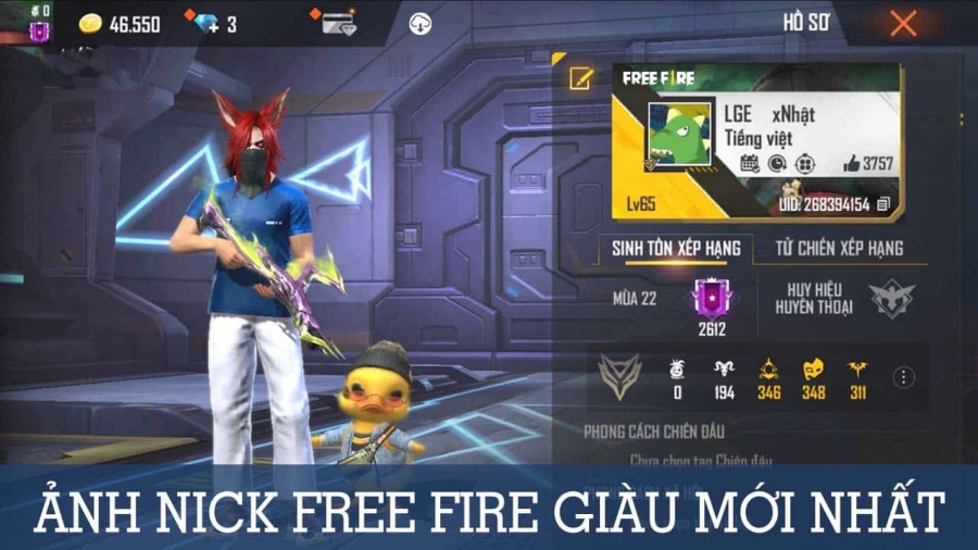 GameThuVi.Com - Acc Free Fire miễn phí 9