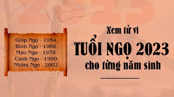 Luận Tử Vi Tuổi Mậu Ngọ Năm 2023 Nữ Mạng