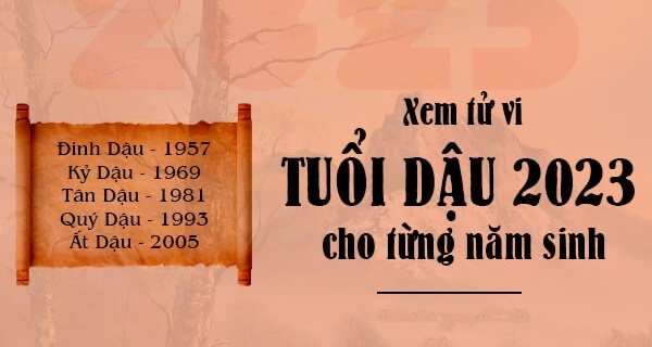 Tử vi tuổi Dậu năm 2023 dự đoán vận hạn 12 tháng trong năm