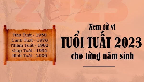 Chỉ dẫn Thái ất tử vi tuổi Giáp Tuất năm 2023 nữ mạng sinh năm 1994 từ A - Z