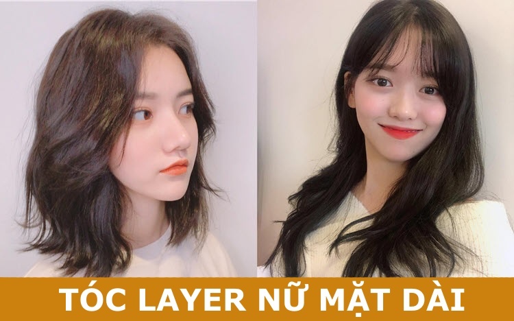 1001 Kiểu tóc layer nữ mặt dài thời thượng, Hot trend 2023