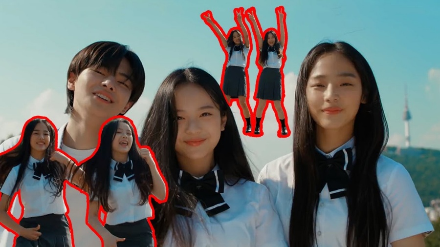 Hanni xuất hiện trong MV Permission to Dance của tiền bối BTS