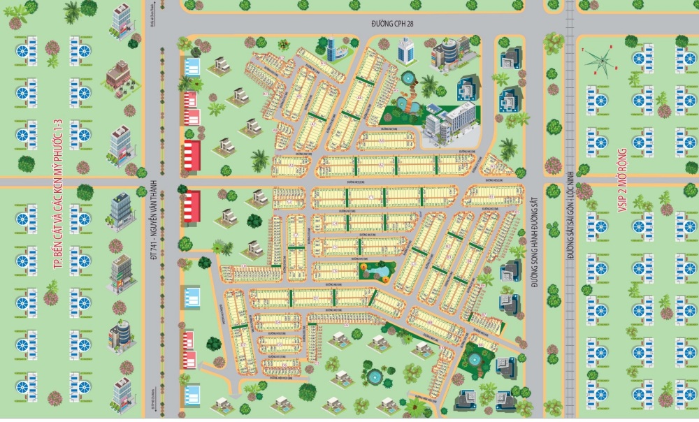 Phối cảnh mặt bằng dự án 5F Apollo