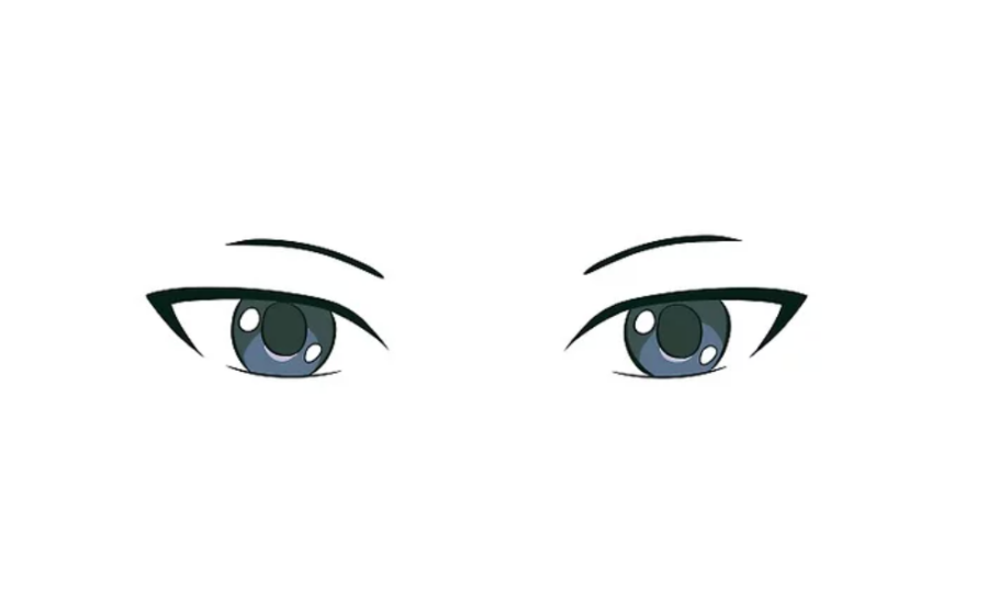 Cách vẽ mắt nam anime