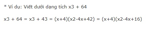Bài tập ví dụ về công thức tổng hai lập phương