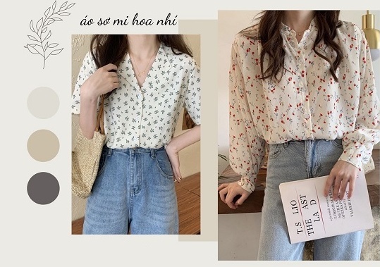 Cách Phối Đồ Với Áo Sơ Mi Vintage Cổ Điển, Thập Niên 90