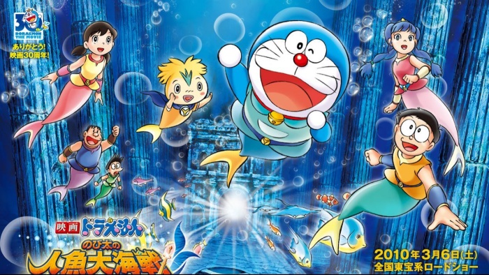 Nobita và cuộc đại thủy chiến ở xứ sở người cá