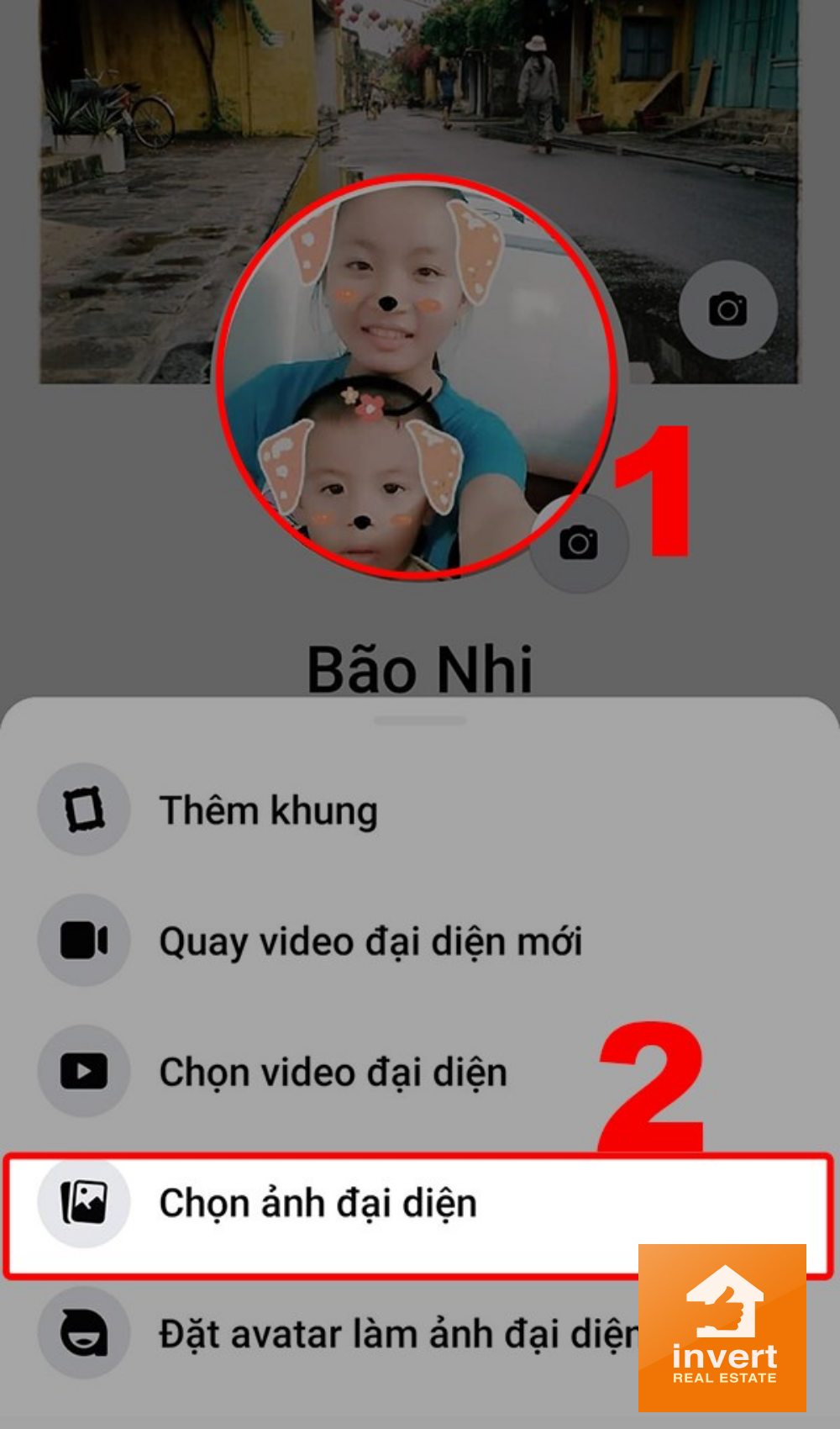 Cách đặt video làm ảnh đại diện Facebook trên Iphone Android