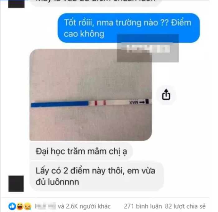 Kết quả nhận được là câu trả lời “trường học trăm mâm”