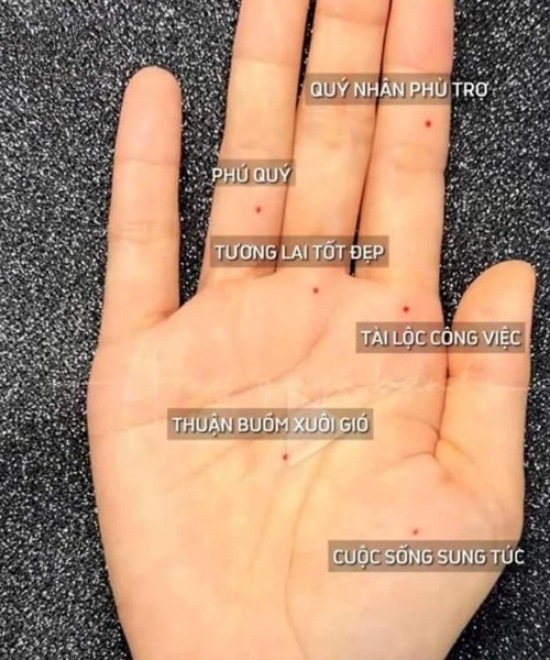 Vị Trí Nốt Ruồi Son Trên Tay
