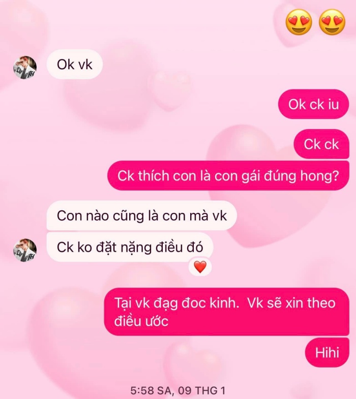 Ngọc Trà nói: Tin nhắn cầu con của cả hai
