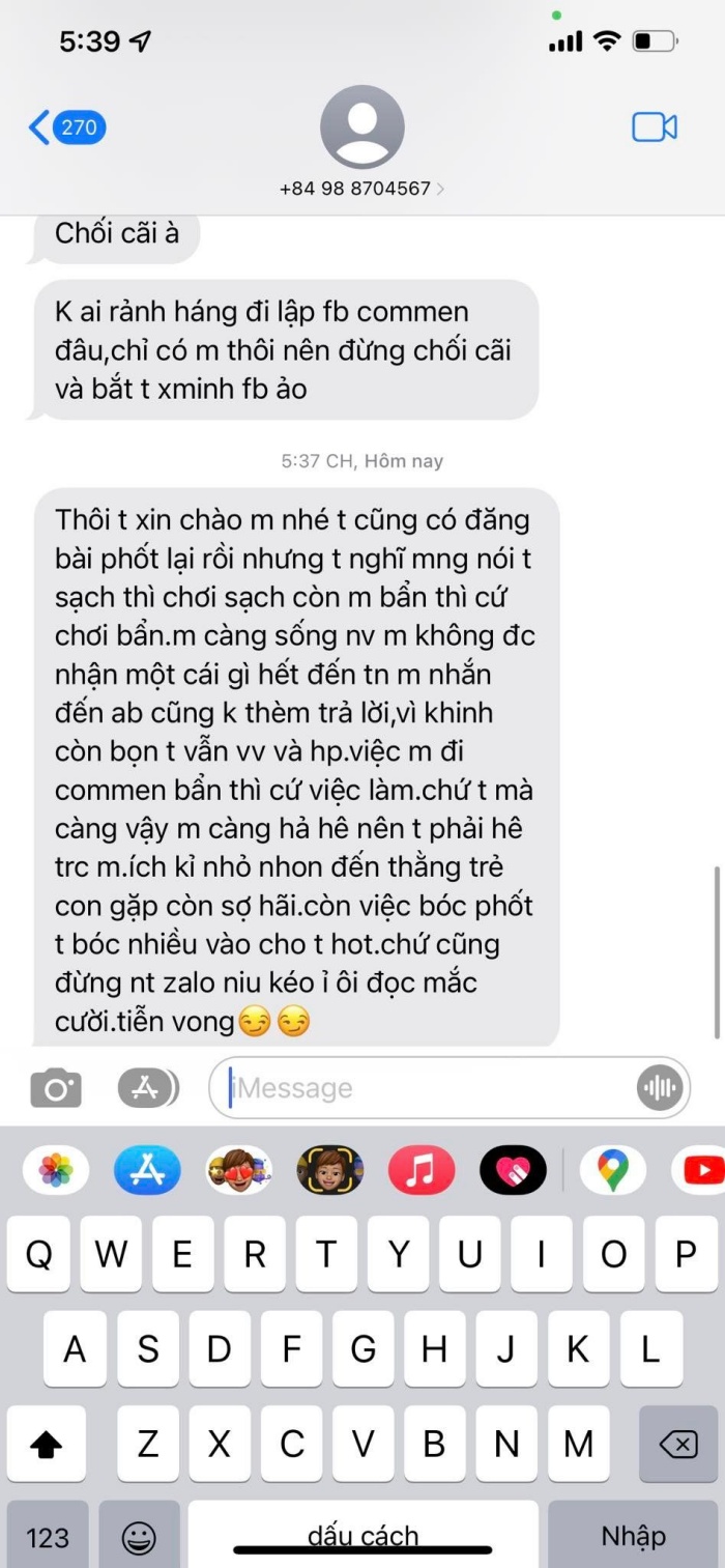 Ngọc Trà nói: Em bảo em ở sài gòn ra với em đây!. Ok e dữ nhất.! “ Nhung đàm”