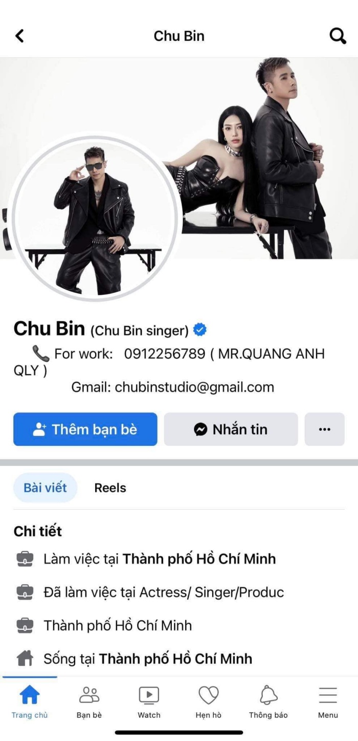 Facebook người được cho là kẻ thứ 3 tên Nhung